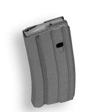 AR15M16 20 Round 223 Remington556 NATO Magazine  Grey Anodized  Grey Follower