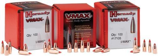 Varmint V-Max 95 gr 6.5mm Rifle Bullets - 100 Round Box