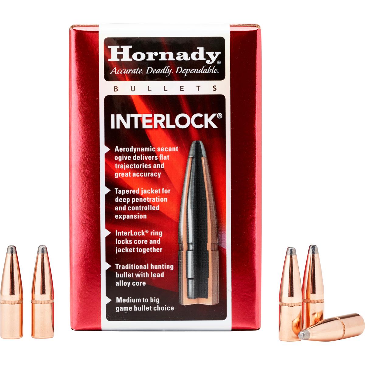 InterLock Soft Point 245 gr 45 Caliber Rifle Bullets - 50 Round Box