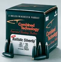 Ballistic Silver Tip 130 gr 270 Caliber Bullets  50 Round Box