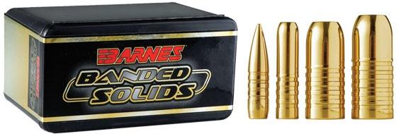 Banded Solid Flat Point 900 gr 618 Nitro Reloading Bullets - 20 Round Box