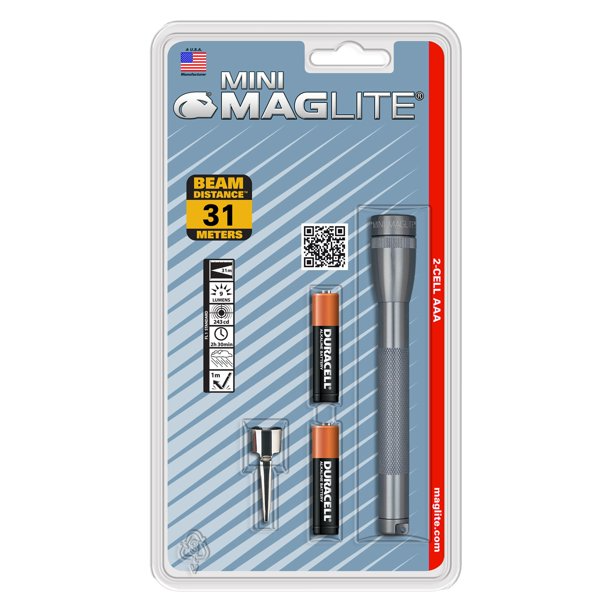 M2A Mini Mag 2 AA-Cell Flashlight | The Real Grit