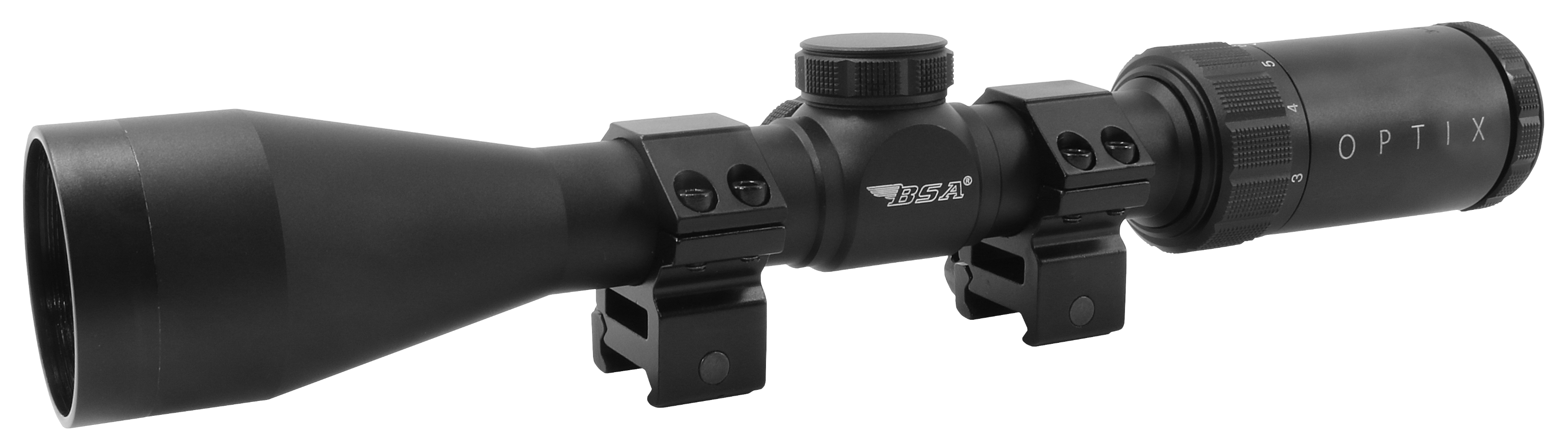 Octux Scope OPTIX 3-9x 40mm Rifle Scope - Matte Black - BDC-8 | The Real Grit