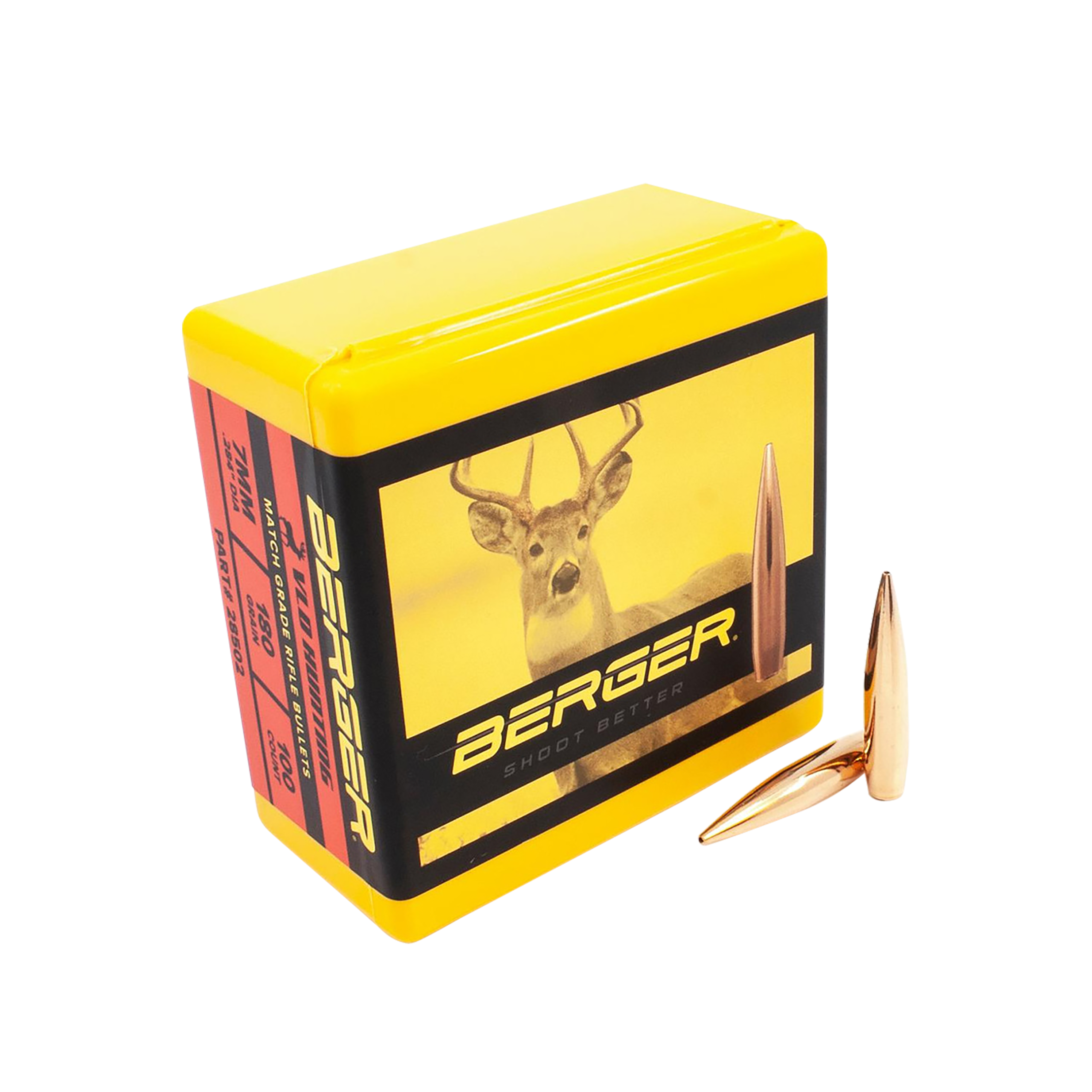 VLD Hunting Long Range 180 gr 7mm Reloading Bullets - 100 Round Box