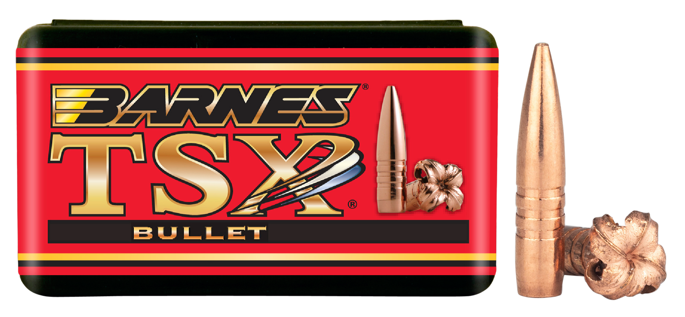 TSX Boat Tail 180 gr 30 Caliber Reloading Bullets - 50 Round Box