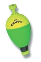 Betts Mr. Crappie RP3P-3YG Rattlin' Pear Floats 1.25" Yellow/Green (3 Pack) Fishing Bait