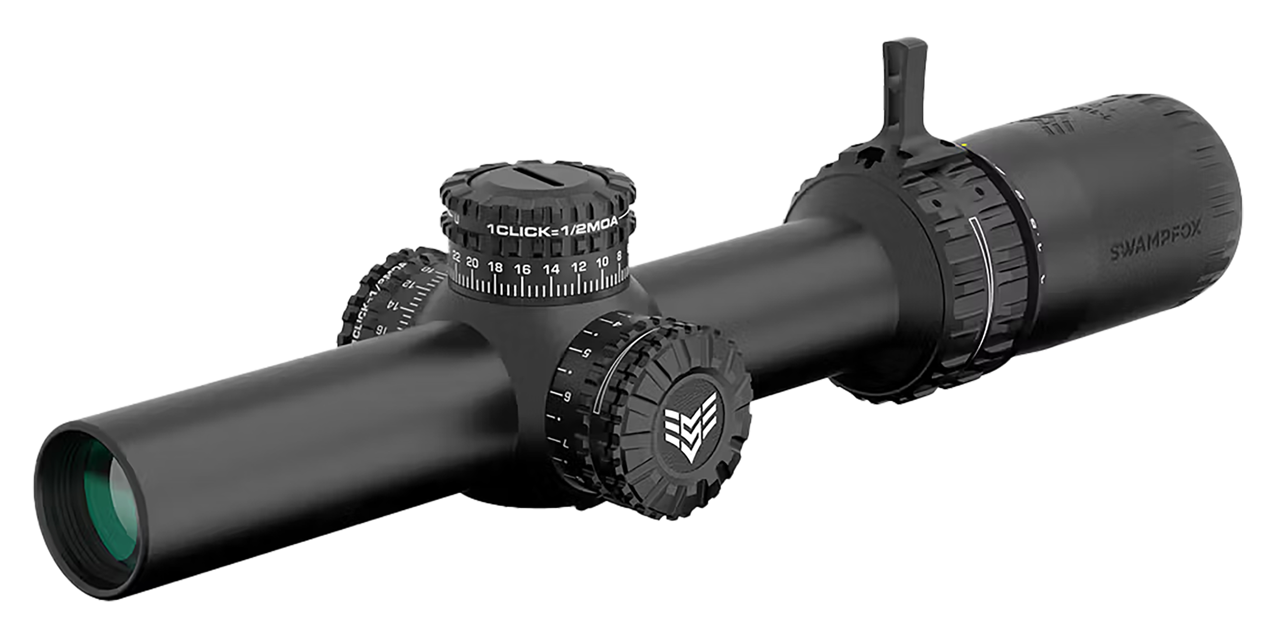 Arrowhead Riflescope - 1-6x24mm Guerrilla Dot MOA Green Reticle | The ...