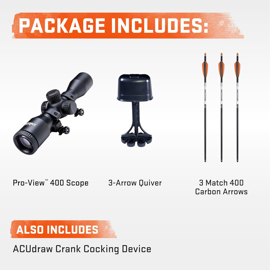 Wicked Ridge M340 Wicked Ridge Commander 400 Crossbow Package | The Real Grit