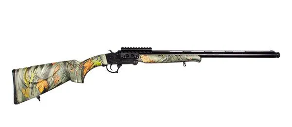 Nomad 23" Single Shot 12 Gauge Shotgun - Camo with Picatinny Rail