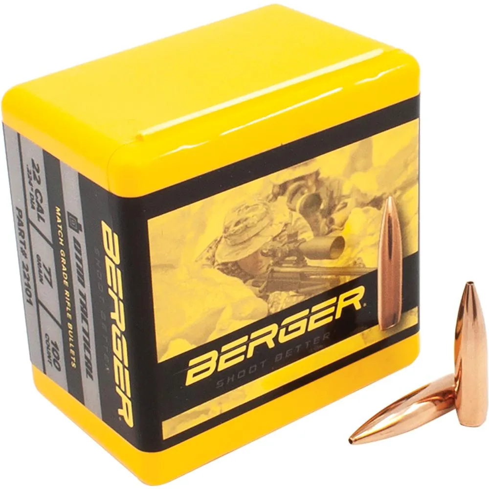 OTM Tactical 77 gr 22 Caliber Rifle Bullet - 100 Round Box