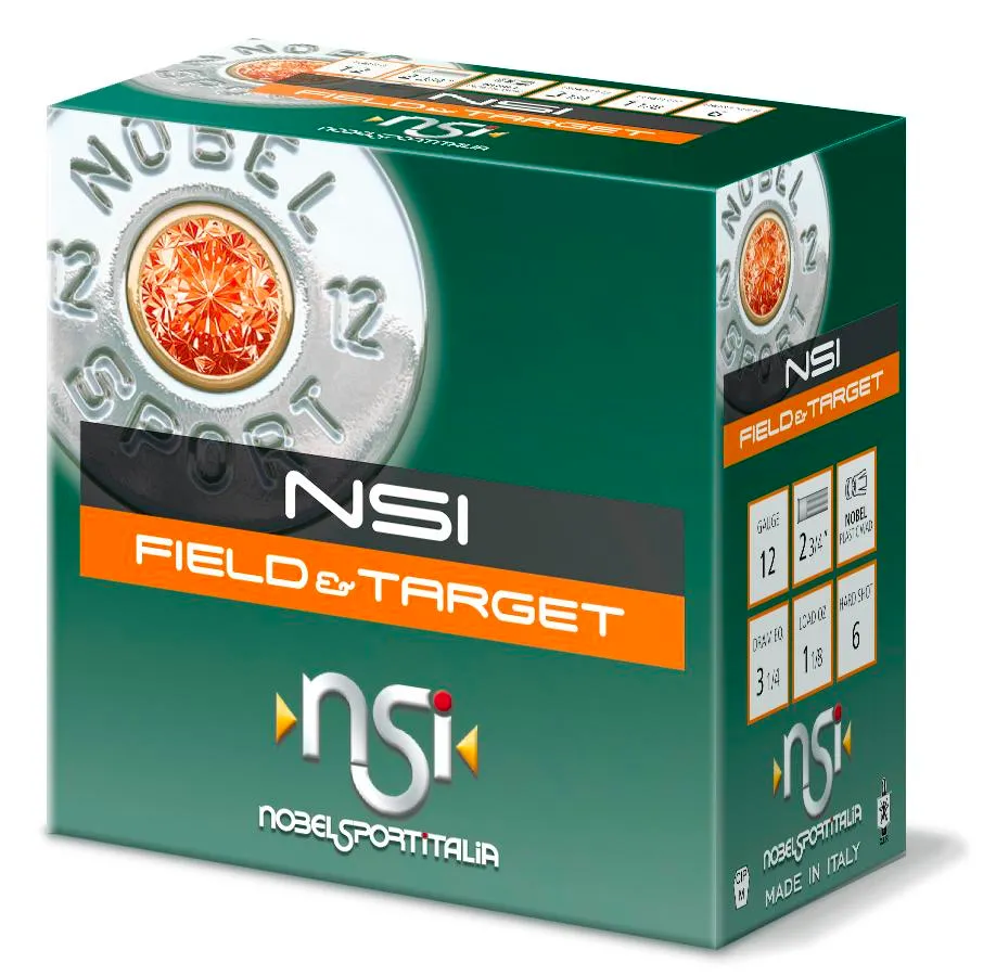 Field & Target #8 16 Gauge Shotgun Ammo - 25 Round Box