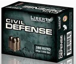 Civil Defense Hollow Point 380 ACP Handgun Ammo