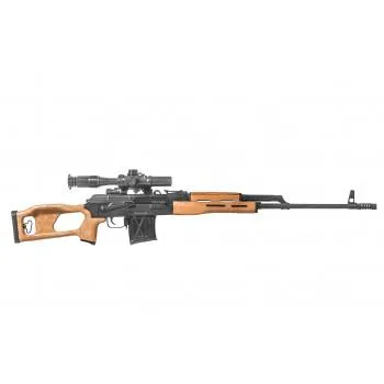  PSL 54 Dragunov 24.5" 10 Round 7.62x54mmR Semi Auto Rifle with Scope