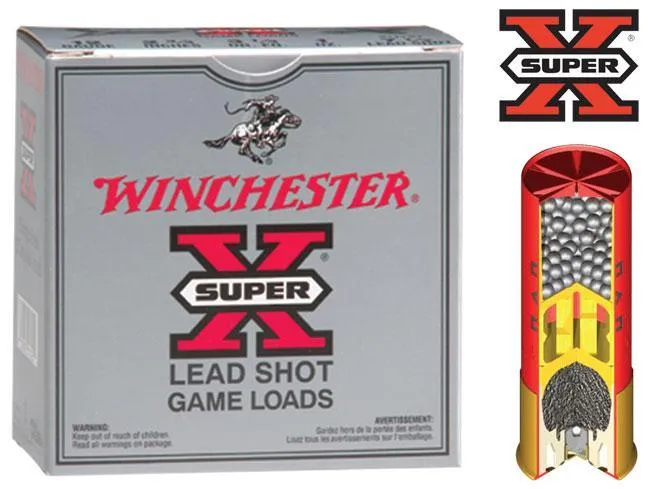 Super-X High-Brass #6 16 Gauge Shotgun Ammo - 25 Round Box