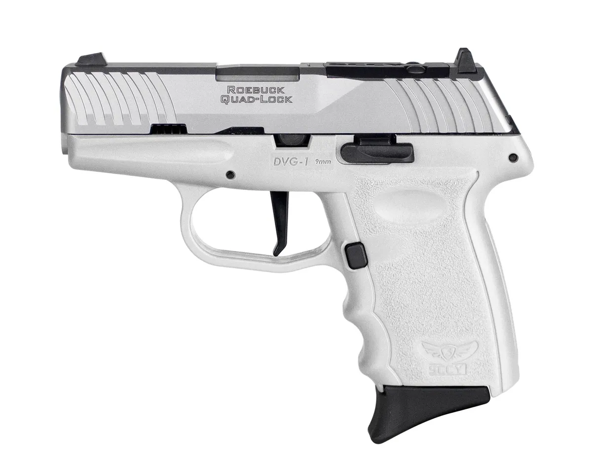 DVG-1 RDR 10 Round 9mm Pistol - Stainless/White
