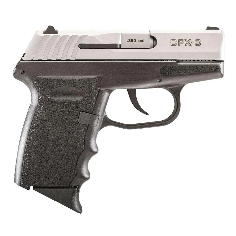CPX-3 10 Round 380 ACP Pistol - Stainless/Black