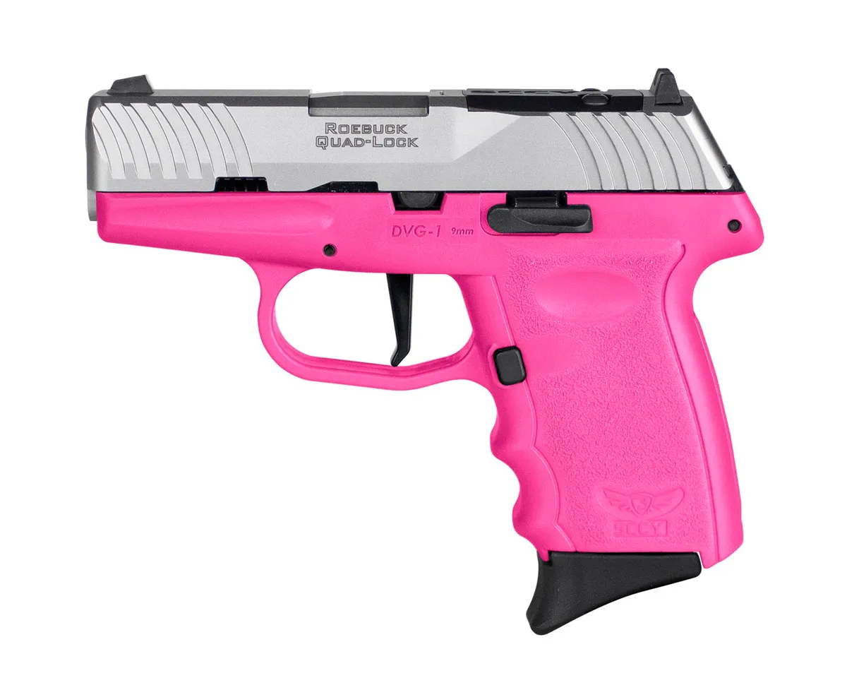 DVG-1 RDR 10 Round 9mm Pistol - Stainless/Pink