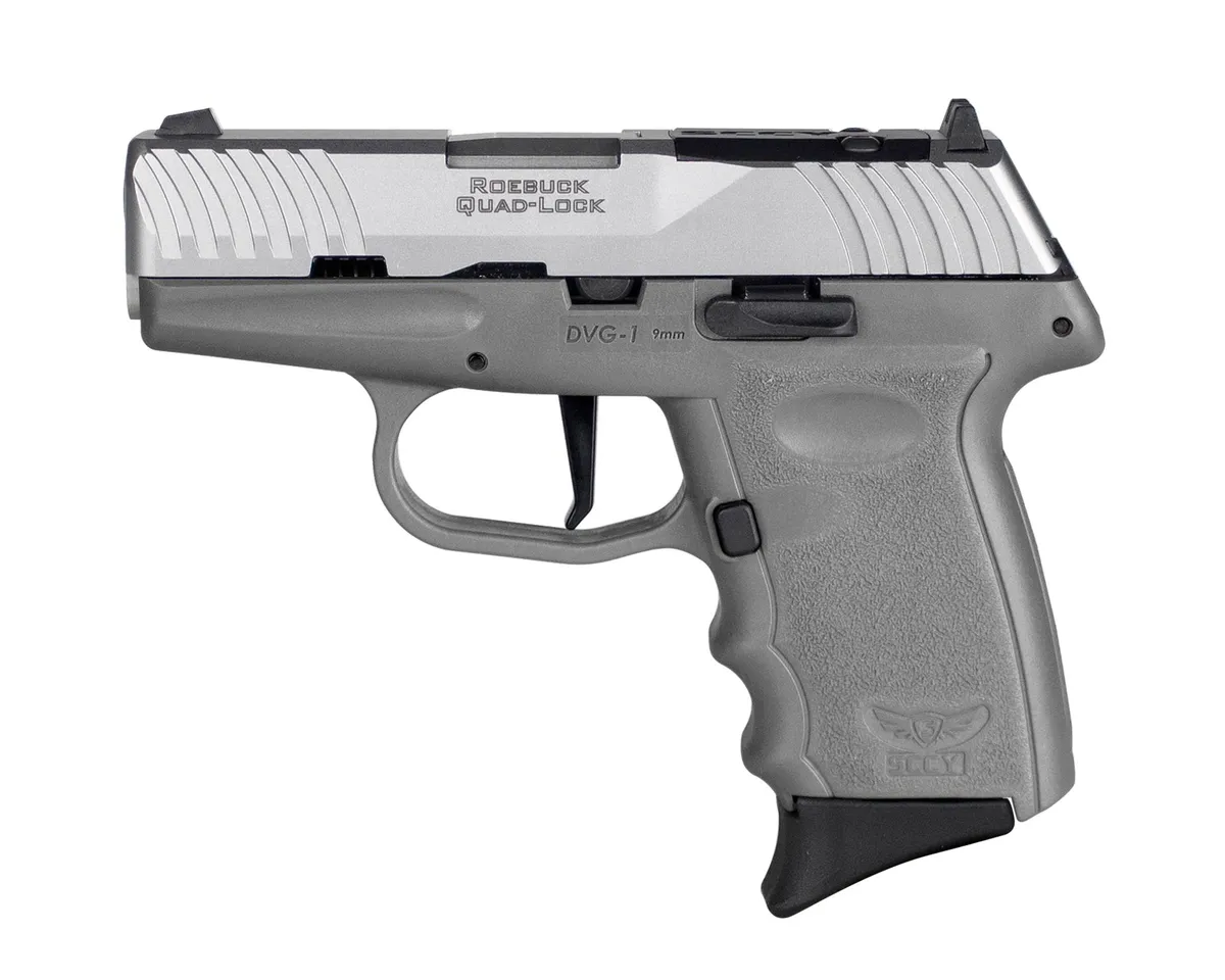 DVG-1 RDR 10 Round 9mm Pistol - Stainless/Sniper Gray