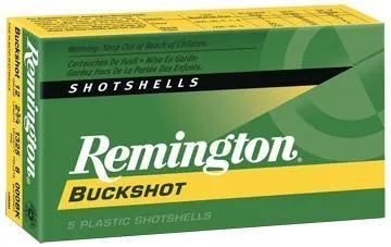 Express Big Game 00 Buckshot 12 Gauge Shotgun Ammo - 5 Round Box