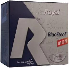 Royal BlueSteel 3 Inch #2 1400 fps 12 Gauge Shotgun Ammo - 25 Round Box