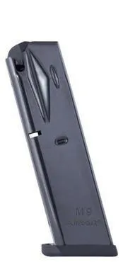 Beretta 92FS/M9 10 Round 9mm Magazine - Blued