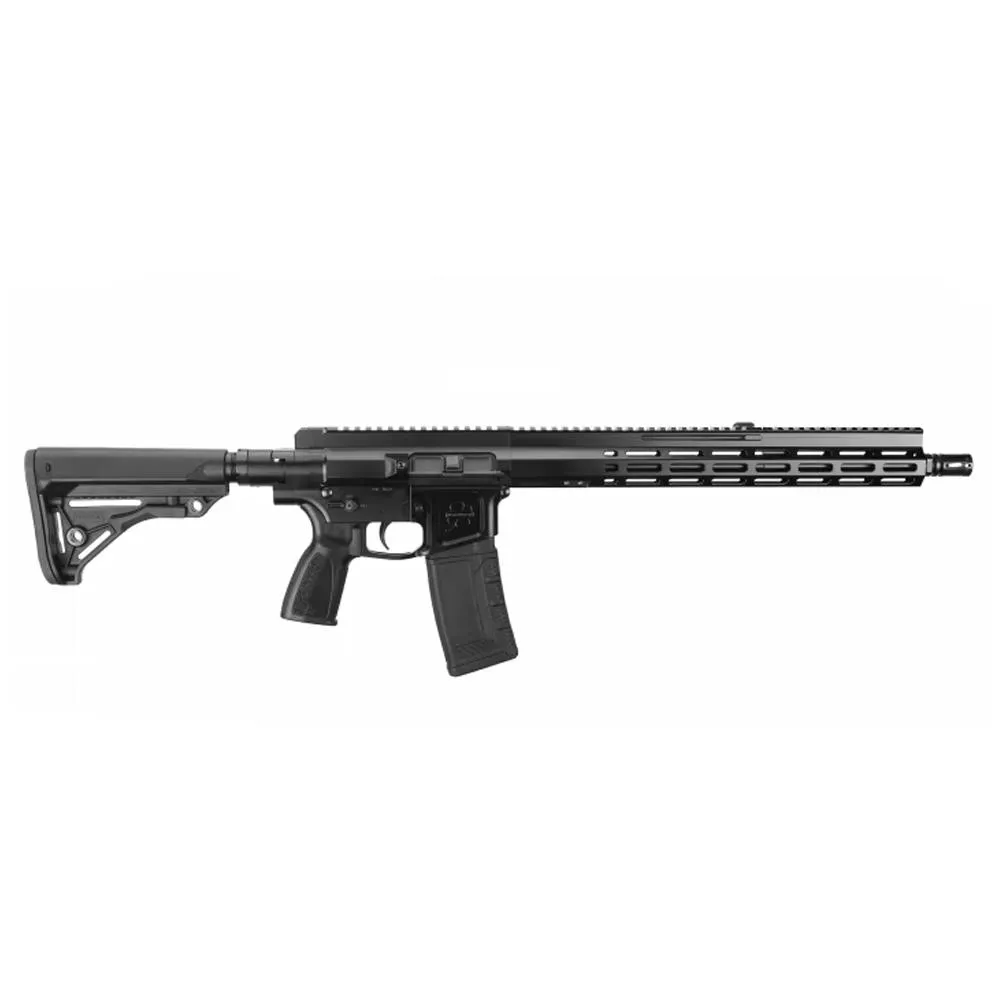 Mike-15 Gen 2 Midlength 16" 27 Round 223 Remington/5.56 NATO AR15 Semi Auto Rifle - Black