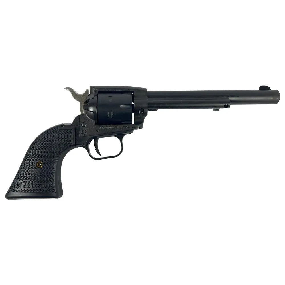 Rough Rider 6.5" 22 Long Rifle / 22 WMR Revolver - Black