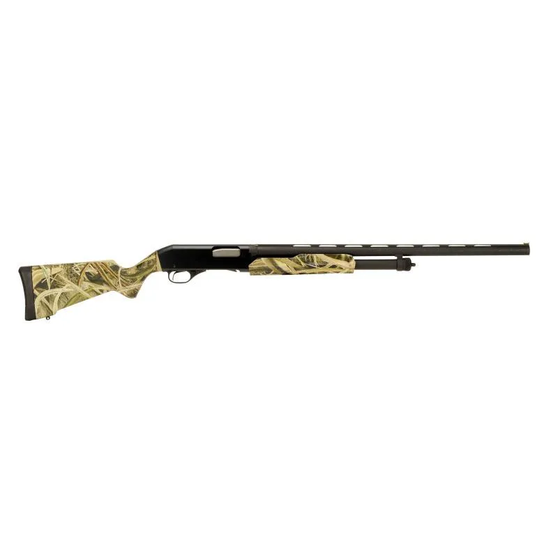 320 Field 28" 5 Round 12 Gauge Pump Action Shotgun - Mossy Oak Shadow Grass