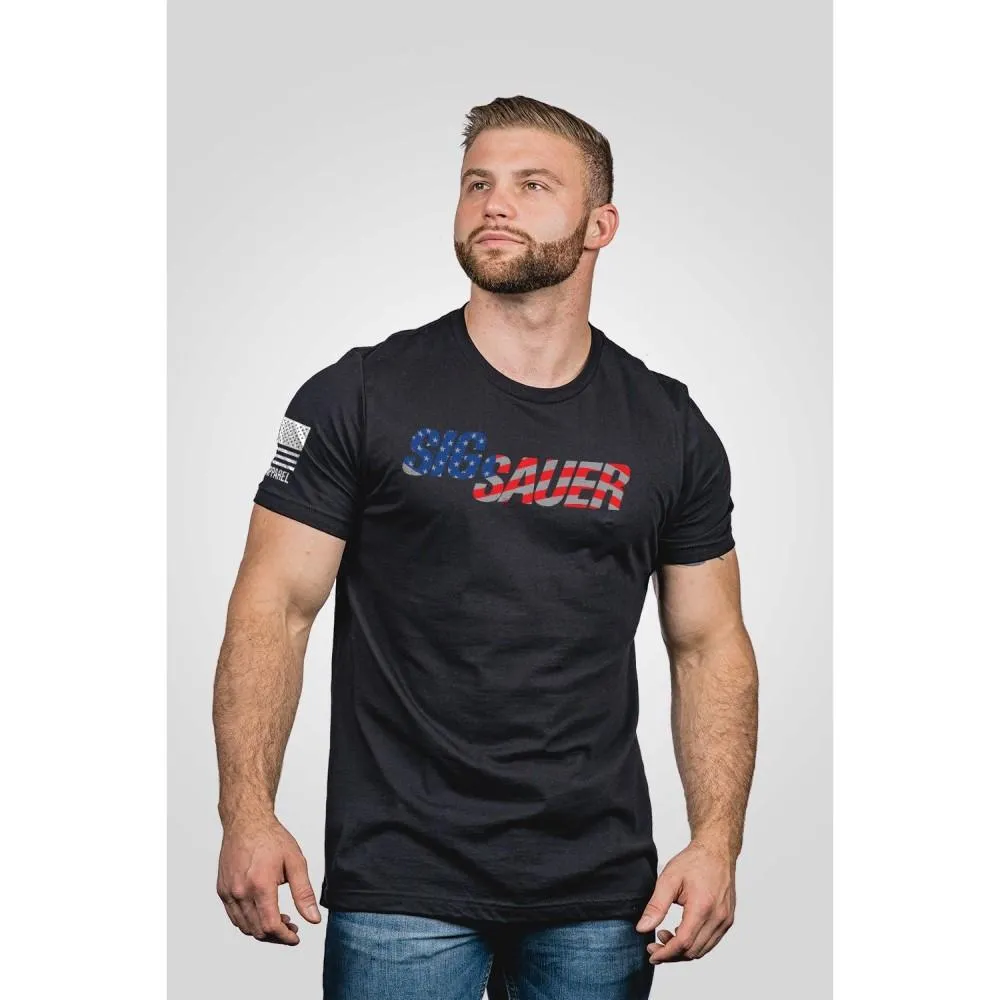 Sig Sauer USA Flag Short-Sleeved T-Shirt