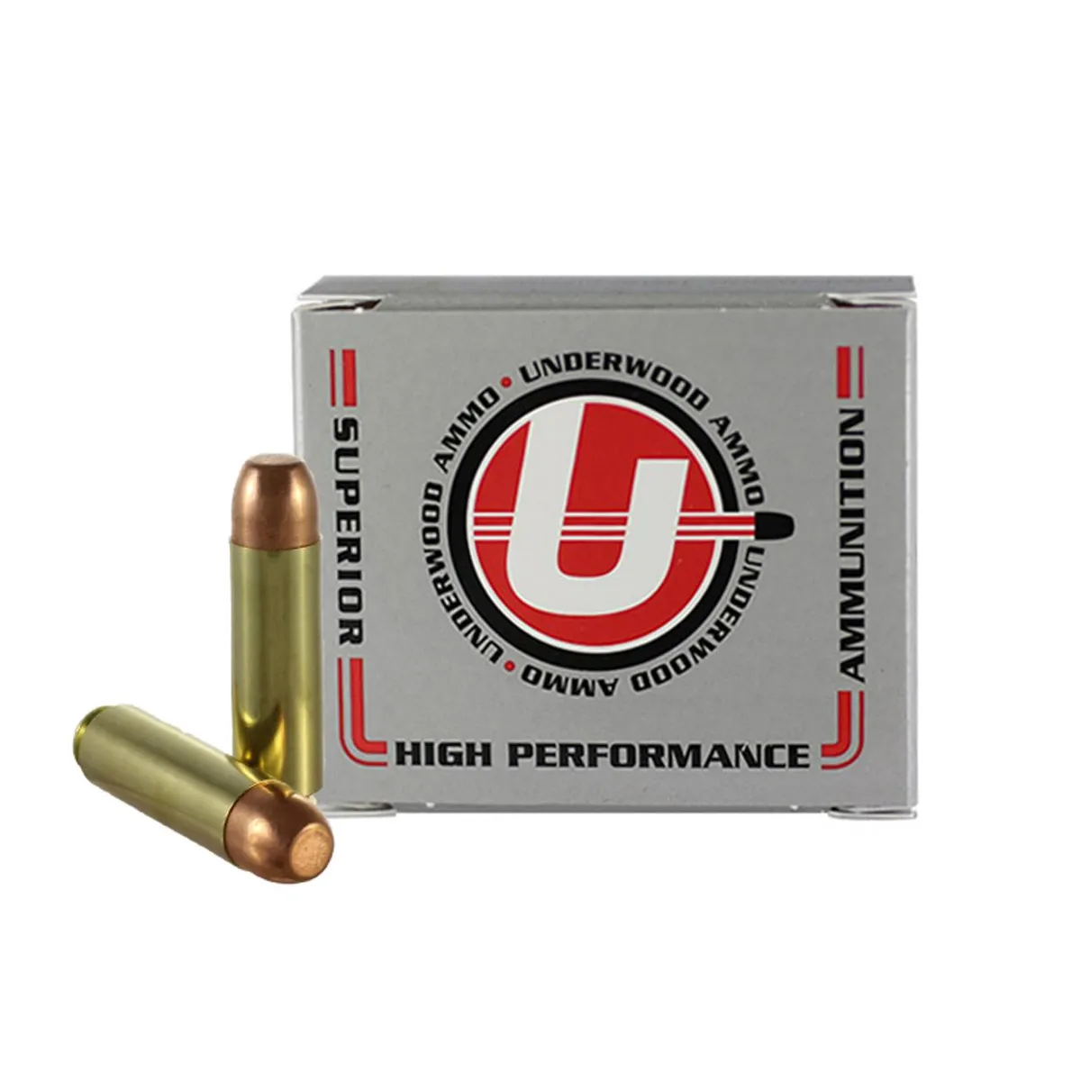 Full Metal Jacket Flat Nose 350 gr 50 Beowulf Rifle Ammo - 20 Round Box