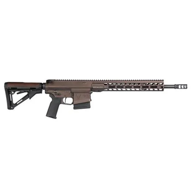 Stag 10 Pursuit 16" 10 Round 308 Winchester AR10 Semi Auto Rifle - Midnight Bronze - Left Hand