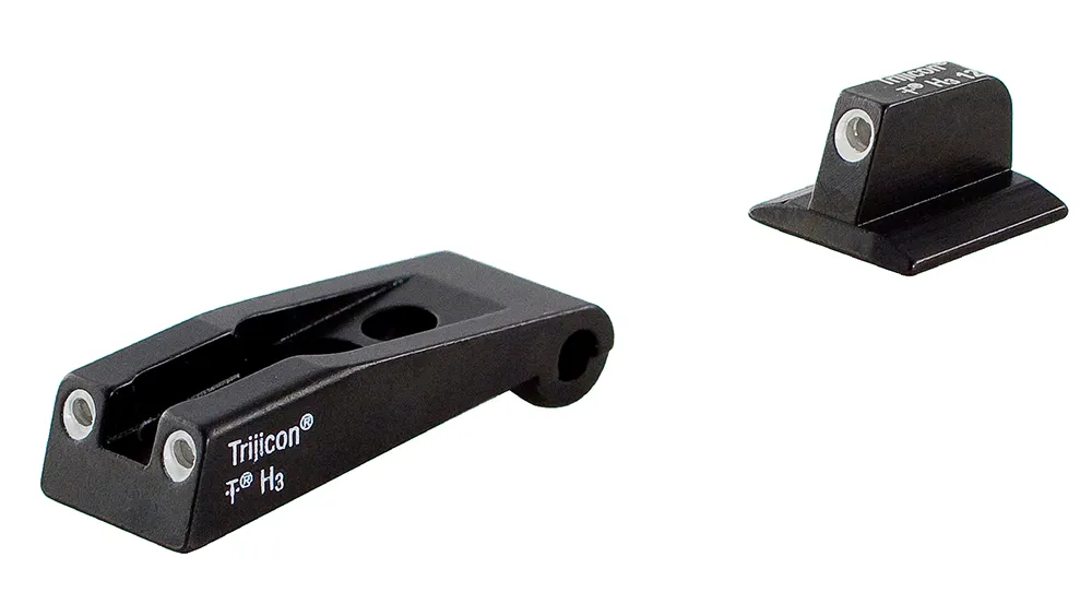 Bright & Tough Tritium Night Handgun Sight Set for Ruger