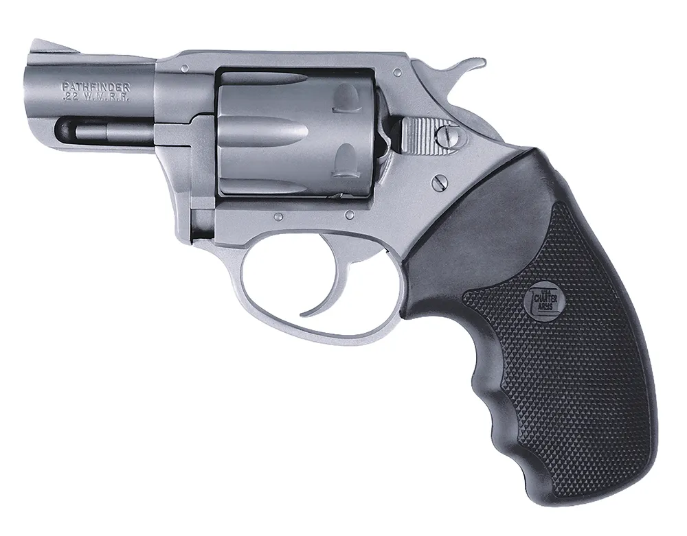 Pathfinder 2" 6 Round 22 WMR Revolver - Stainless/Black