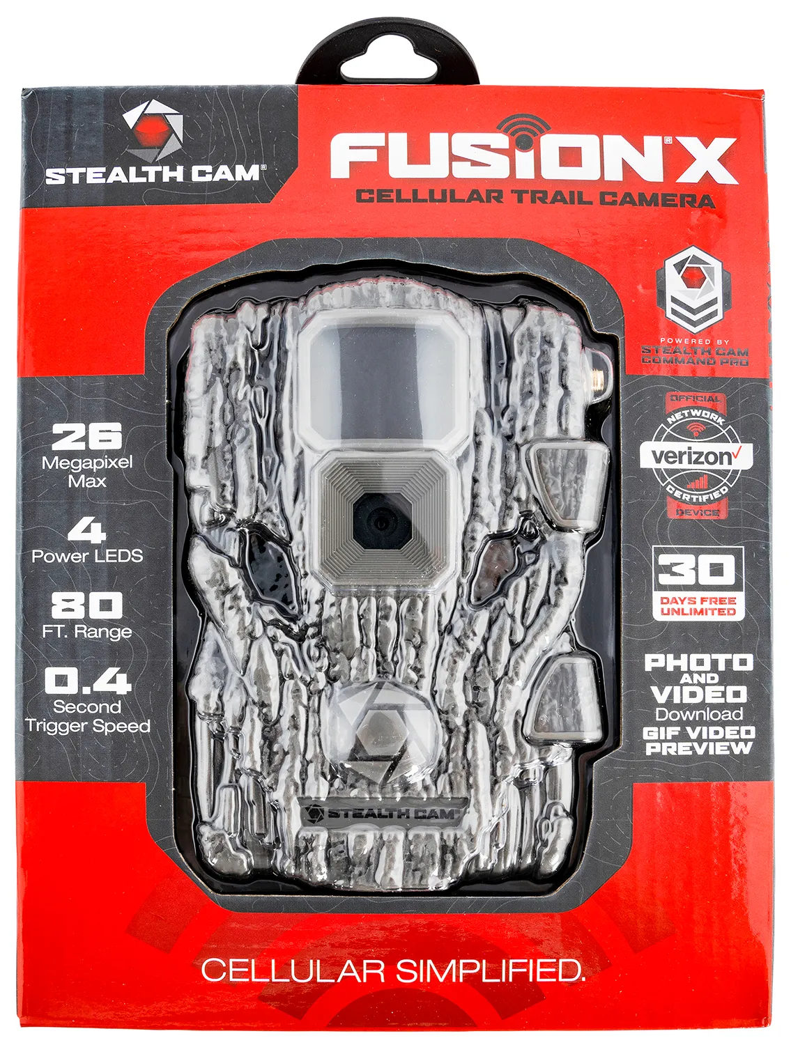 Fusion X Verizon Cellular Trail Camera - Camo