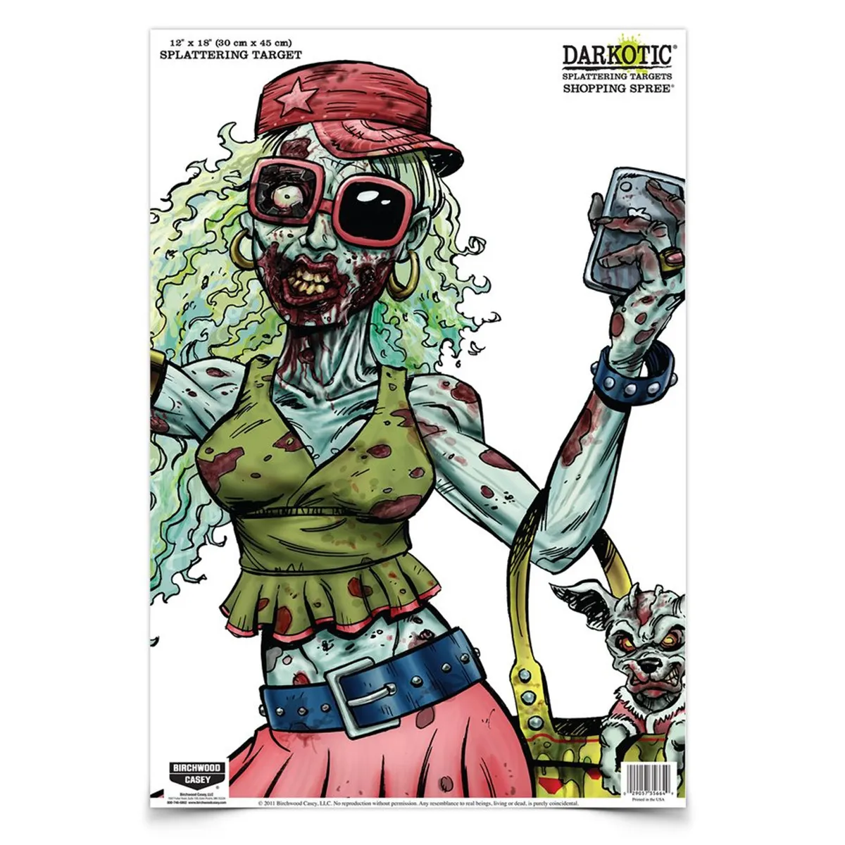 Darkotic 12 x 18 Shopping Spree Target - 8 Pack
