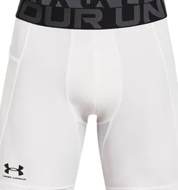 White - HeatGear Armour Compression Shorts