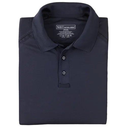 Dark Navy - Men's Performance Long Sleeve Polo
