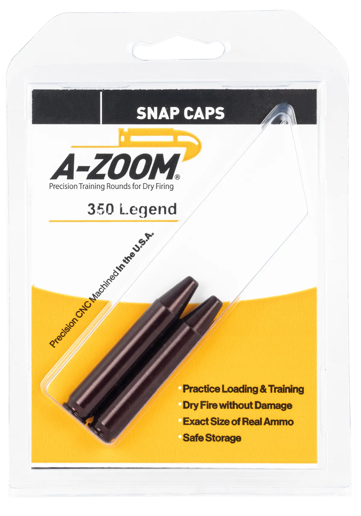 Value Pack Rifle Aluminum 350 Legend Snap Caps - 2 Pack