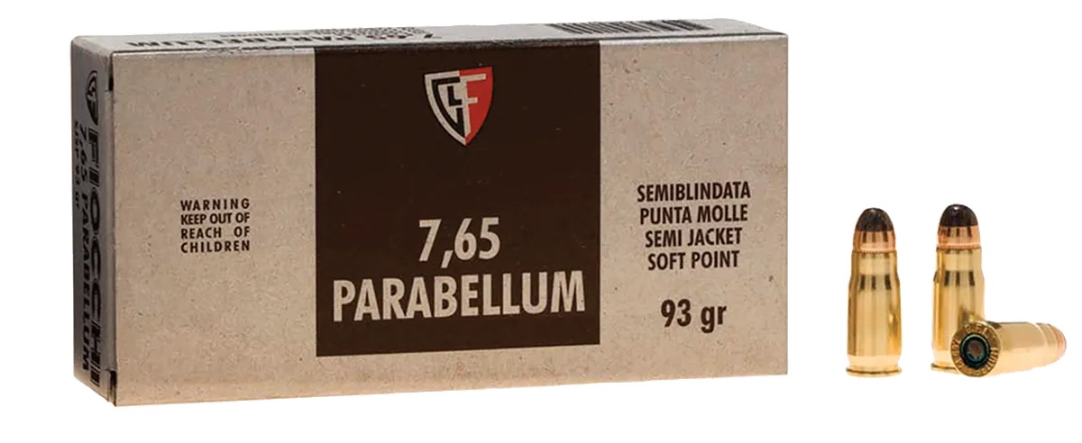 Heritage Semi-Jacketed Soft Point 93 gr 7.65 mm Handgun Ammo - 50 Round Box