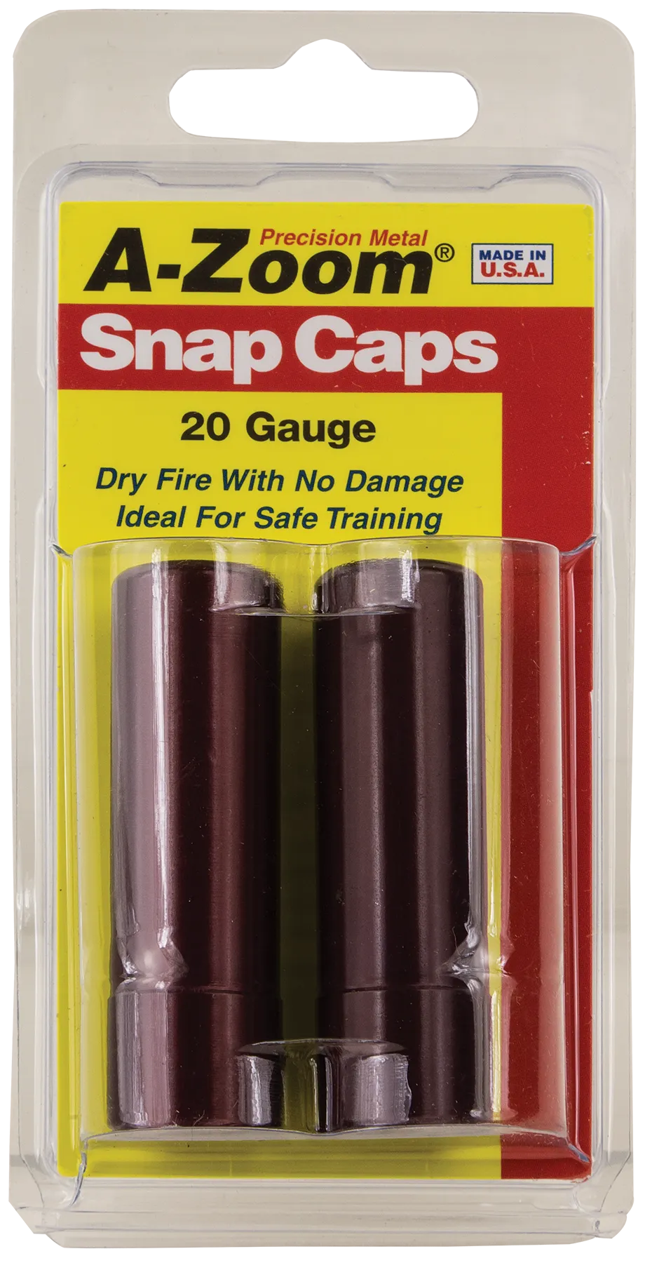 Precision Shotgun Aluminum 20 Gauge Snap Caps - 2 Pack