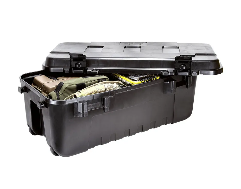 Large 108 Quart Sportsman's Trunk - Black