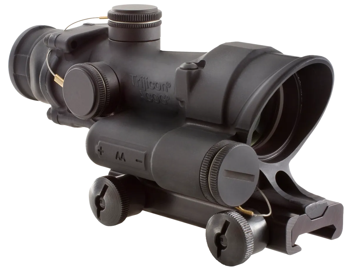 ACOG 4x 32mm Rifle Scope - Matte Black - Illuminated LED Horseshoe Dot .223/5.56 BDC