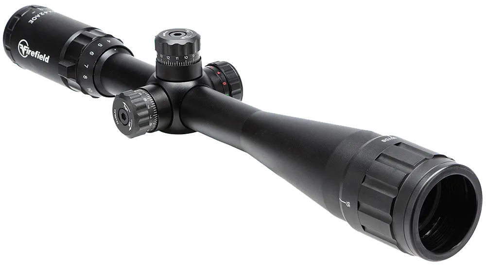 Tactical 4-16x 42mm AO Rifle Scope - Matte Black - Dual Illuminated Mil-Dot