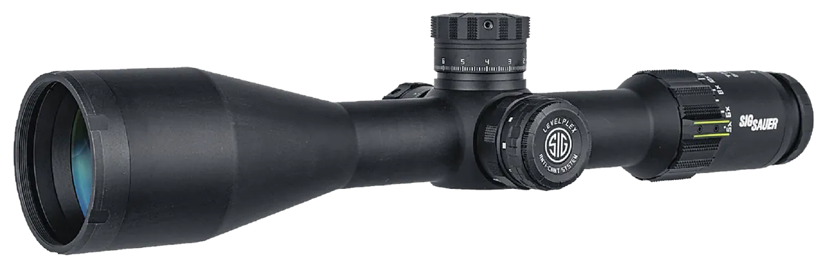 Tango6T 5-30x 56mm Rifle Scope - Black Anodized - Illuminated MRAD DEV-L