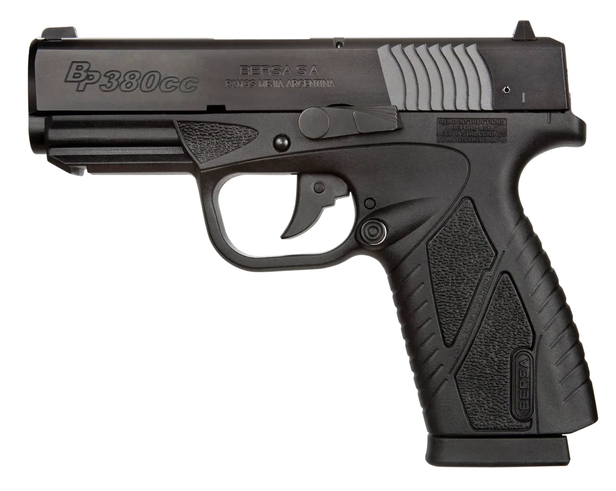 BPCC Concealed Carry 3.30" 8 Round 380 ACP Pistol - Matte Black