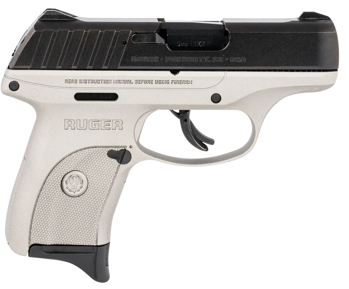 Ec9s 3.12" 7 Round 9mm Luger Pistol - Silver/Black