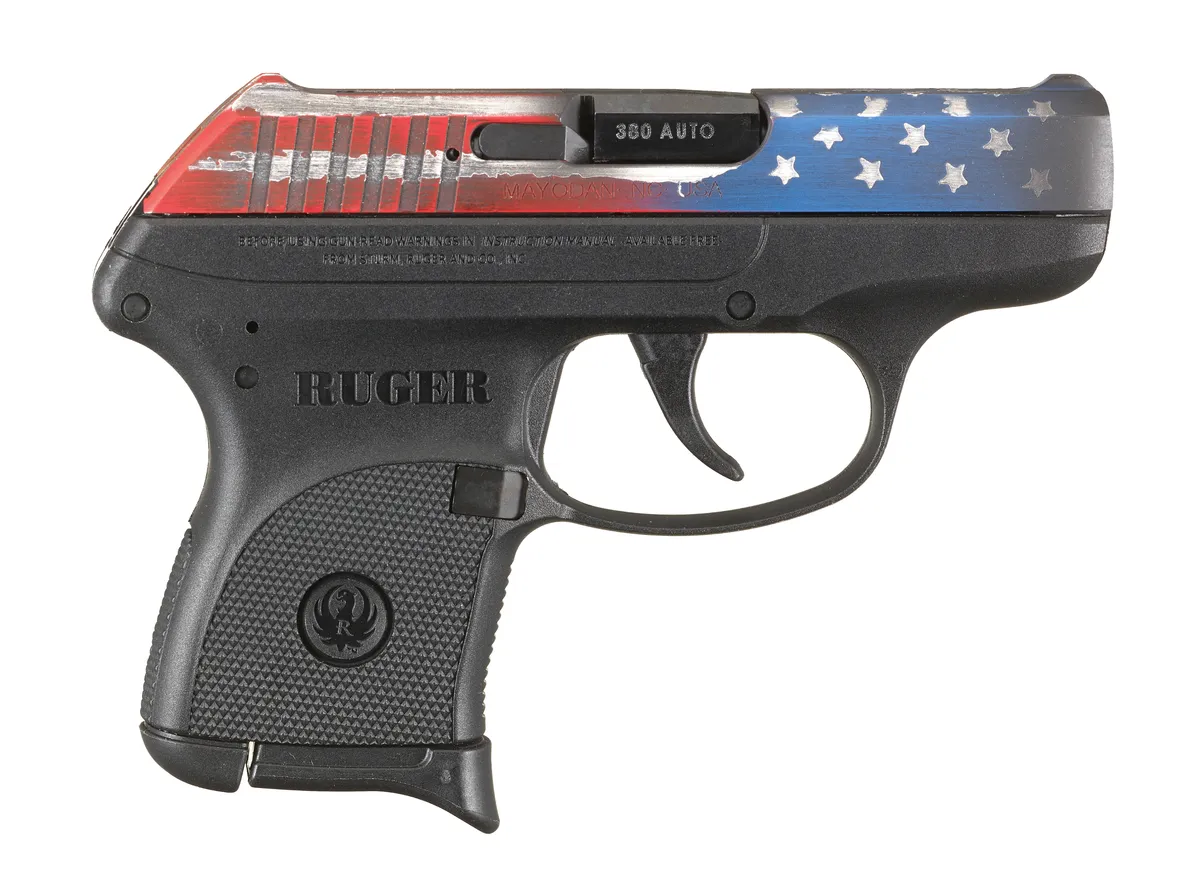 LCP 2.75" 6 Round 380 ACP Pistol - American Flag