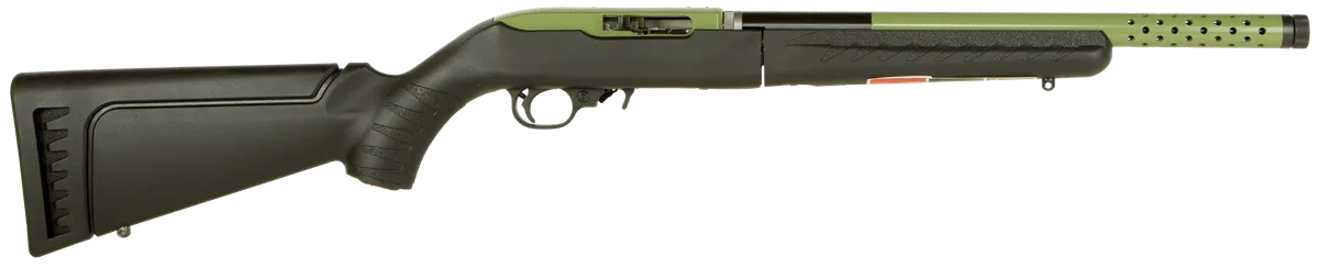 10/22 Takedown Lite 16.12" 10 Round 22 Long Rifle Semi Auto Rifle - Green