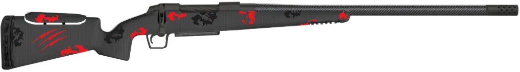 Twisted Rival FP 22" 4 Round 7mm-08 Remington Bolt Action Rifle - Blackout Camo