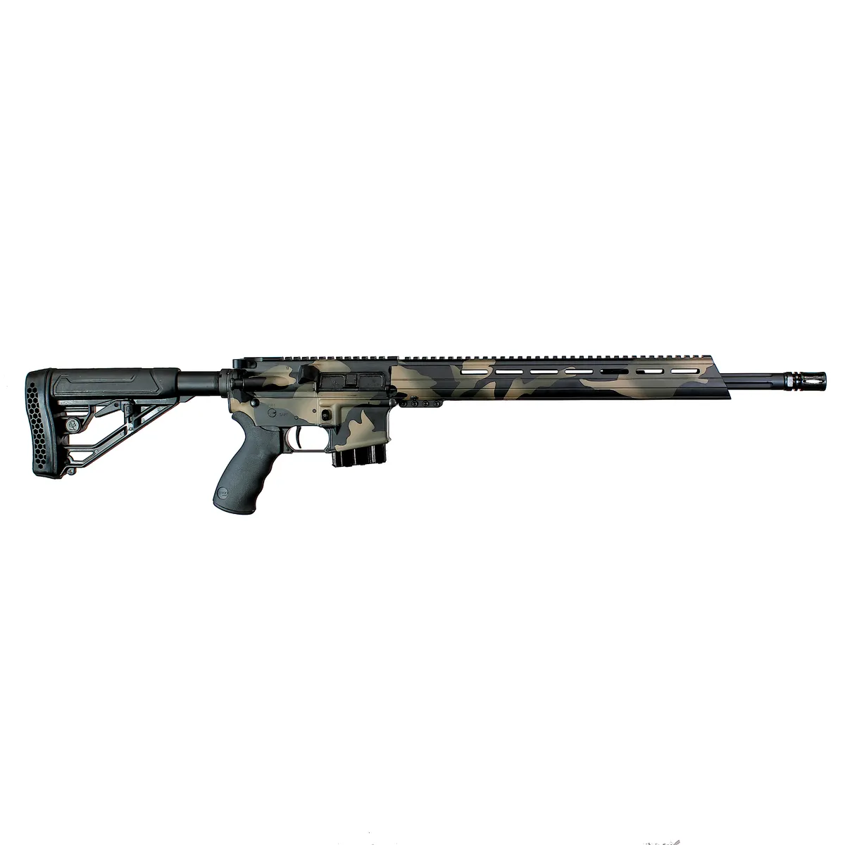 Hunter 18" 10 Round 6.5 Grendel Semi Auto Rifle - Woodland Camo